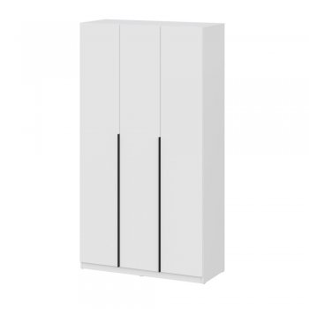 Шкаф 1200 мм 3-х ств ШК-5 белый (Арника) в Урае - uraj.mebel-e96.ru