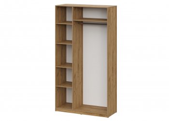 Шкаф 1200 мм 3-х ств ШК-5 дуб золотой (Арника) в Урае - uraj.mebel-e96.ru