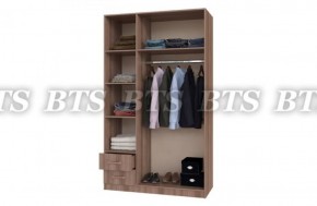 Шкаф 3-х створчатый с ящиками в Урае - uraj.mebel-e96.ru