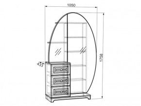 Шкаф комбинированный Белла (Мебельсон) в Урае - uraj.mebel-e96.ru