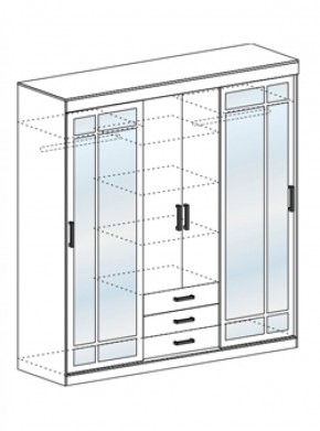 Шкаф-купе Лидер 2К 1700 мм (СтендМ) в Урае - uraj.mebel-e96.ru