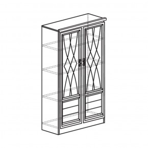 Шкаф многоцелевой Лира 44 (Яна) в Урае - uraj.mebel-e96.ru