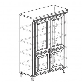 Шкаф многоцелевой Марлен 495 (Яна) в Урае - uraj.mebel-e96.ru