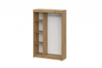 Шкаф-купе ШКП-7 1300 мм ясень анкор (СВ) в Урае - uraj.mebel-e96.ru