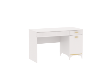 Стол письменный Сиде Белый (СБК) в Урае - uraj.mebel-e96.ru