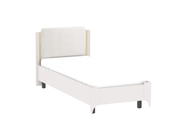 Кровать Сиде 900 мм Белый (СБК) в Урае - uraj.mebel-e96.ru