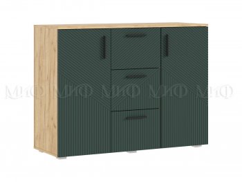 Комод Сильвия, крафт/грин (Миф) в Урае - uraj.mebel-e96.ru