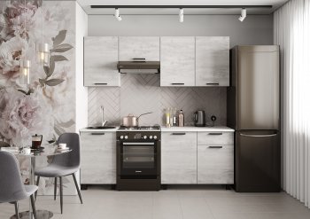 Кухонный гарнитур Сканди №2 2000 мм (БТС) в Урае - uraj.mebel-e96.ru