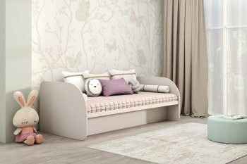 Кровать с подъемным механизмом Сказка, кашемир (Зарон) в Урае - uraj.mebel-e96.ru