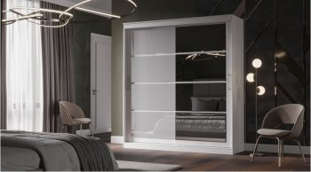 Шкаф-купе 2000 мм Соната Анкор светлый (Лин) в Урае - uraj.mebel-e96.ru