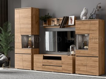 Стенка Соренто модульная (Миф) в Урае - uraj.mebel-e96.ru