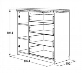 Спальный гарнитур Ольга-13 модульный в Урае - uraj.mebel-e96.ru