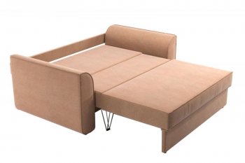 Диван-кровать 1800 мм Спейс 1.4 (велюр Вивальди 22 (св. коричневый) (Софт) в Урае - uraj.mebel-e96.ru