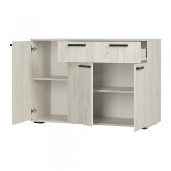 Комод Стандарт 4 NEW крафт белый (БТС) в Урае - uraj.mebel-e96.ru