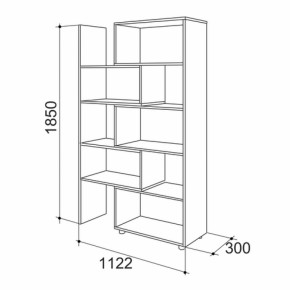 Стеллаж 1 (Мебельсон) в Урае - uraj.mebel-e96.ru