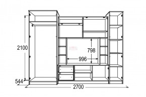 Стенка Александра 10 в Урае - uraj.mebel-e96.ru