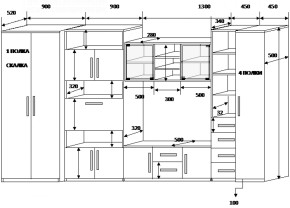 Стенка Вега 2 в Урае - uraj.mebel-e96.ru