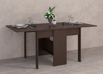 Стол-книжка ЛДСП Венге (Диал) в Урае - uraj.mebel-e96.ru