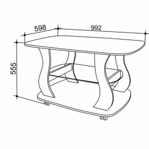 Стол журнальный Барон-2 в Урае - uraj.mebel-e96.ru