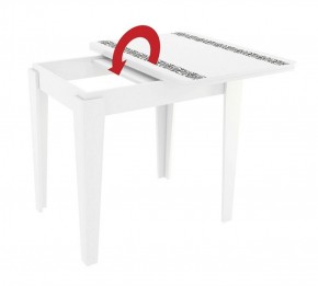 Стол обеденный Фантазия (белый) KM-0216.0133 в Урае - uraj.mebel-e96.ru