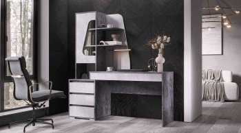 Компьютерный стол Пифагор цемент (Лин) в Урае - uraj.mebel-e96.ru
