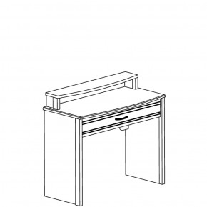 Стол туалетный Флоренция 673 (Яна) в Урае - uraj.mebel-e96.ru