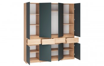 Шкаф 2000 мм Стоуби ШК-2000 графит (ИЦ) в Урае - uraj.mebel-e96.ru