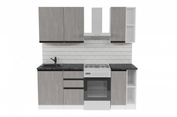 Кухонный гарнитур Сюита медиум 1400 мм (Герда) в Урае - uraj.mebel-e96.ru