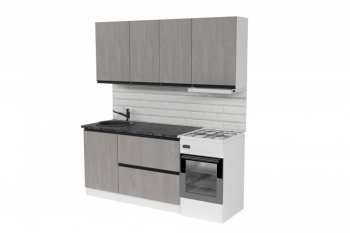 Кухонный гарнитур Сюита макси 1800 мм (Герда) в Урае - uraj.mebel-e96.ru