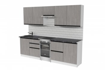 Кухонный гарнитур Сюита мега 2500 мм (Герда) в Урае - uraj.mebel-e96.ru