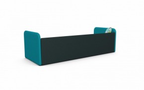 Тахта Мася - 14 (жаккард бирюза / микровелюр звездопад) в Урае - uraj.mebel-e96.ru