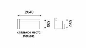 Тахта Мася - 14 (жаккард джинс / микровелюр лунопарк) в Урае - uraj.mebel-e96.ru