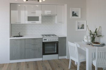 Кухонный гарнитур Терция ультра 2000 мм (Герда) в Урае - uraj.mebel-e96.ru