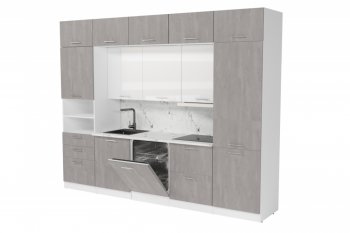 Кухонный гарнитур Терция экстра 5 3000 мм (Герда) в Урае - uraj.mebel-e96.ru