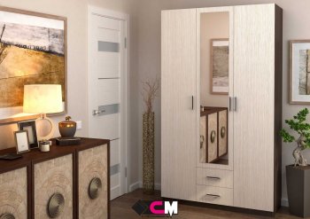 Шкаф Трио 1200 мм (СтендМ) в Урае - uraj.mebel-e96.ru