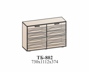 Тумба ЛОТОС (ТБ-802) Бодега белая в Урае - uraj.mebel-e96.ru | фото