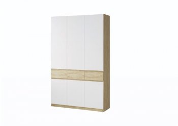 Шкаф 1500 мм Турин ЛДСП крафт/белый шагрень (ВВР) в Урае - uraj.mebel-e96.ru