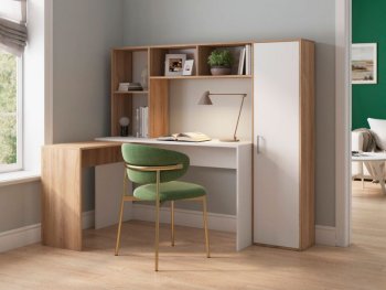 Уголок школьника Угловой (Генезис) в Урае - uraj.mebel-e96.ru