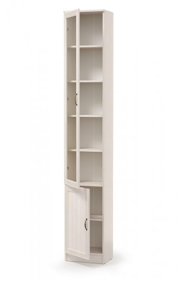 Шкаф 400 мм комбинированный В-17 (Олмеко) в Урае - uraj.mebel-e96.ru