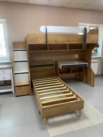 Кровать-чердак Омега-3 комп.2 в Урае - uraj.mebel-e96.ru