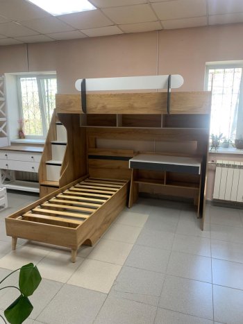 Кровать-чердак Омега-3 комп.2 в Урае - uraj.mebel-e96.ru