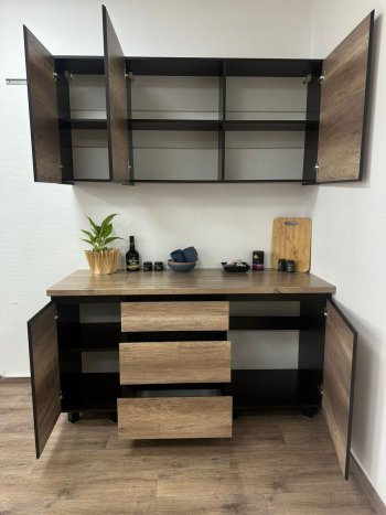 Кухонный гарнитур Энигма 1600 мм (БТС) в Урае - uraj.mebel-e96.ru