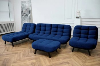 Диван Абри Синий в Урае - uraj.mebel-e96.ru