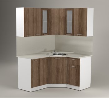 Кухонный гарнитур Яна оптима 1500х1300 мм (Герда) в Урае - uraj.mebel-e96.ru