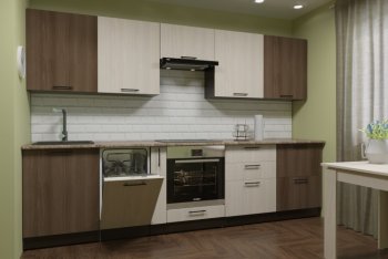 Кухонный гарнитур Яшма 3000 мм (Герда) в Урае - uraj.mebel-e96.ru