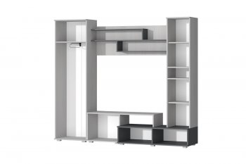 Стенка Юна анкор/графит (Зарон) в Урае - uraj.mebel-e96.ru