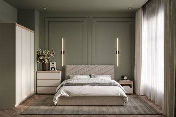 Кровать двуспальная Юта (БМ) в Урае - uraj.mebel-e96.ru
