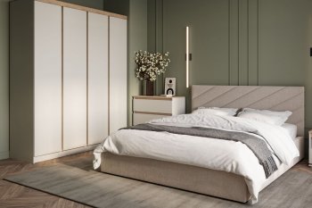 Кровать двуспальная Юта (БМ) в Урае - uraj.mebel-e96.ru