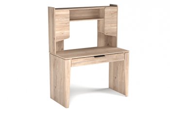 Стол письменный с надстройкой Юта (СБК) в Урае - uraj.mebel-e96.ru